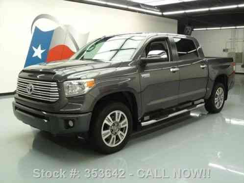 2014 Toyota Tundra PLATINUM CREWMAX 4X4 SUNROOF NAV