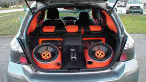 Toyota Yaris Ce Fully Customized Black Orange Interior