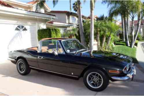 Triumph Stag, RH Drive, 4spd V8, (1973)