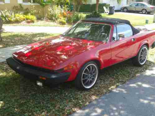 1980 Triumph Other TR8 Convertible