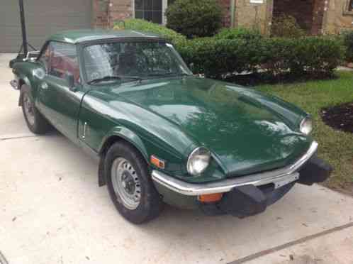 1975 Triumph Spitfire 1500