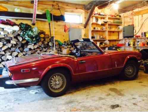 Triumph Spitfire 1500 roadster (1979)