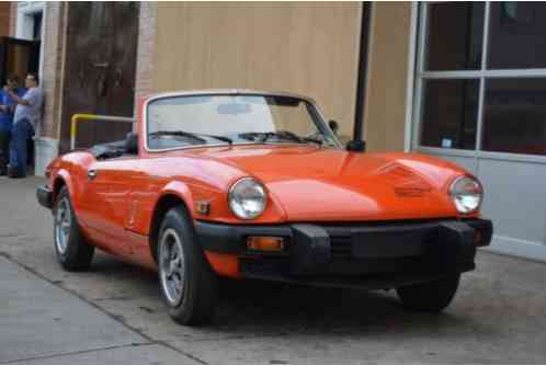 Triumph Spitfire (1980)