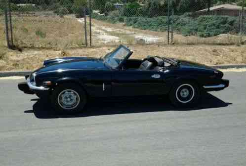 Triumph Spitfire convertible (1976)