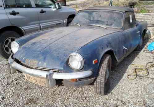 Triumph Spitfire convertible (1969)