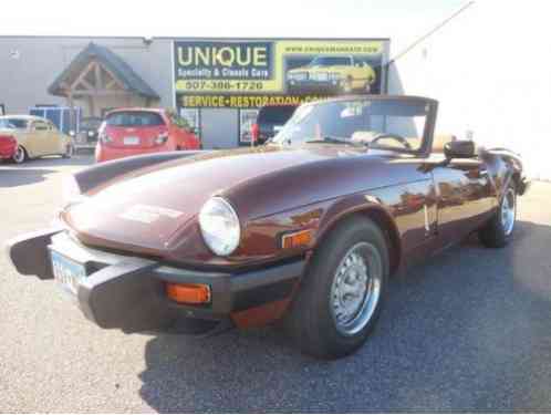 Triumph Spitfire Convertible (1979)