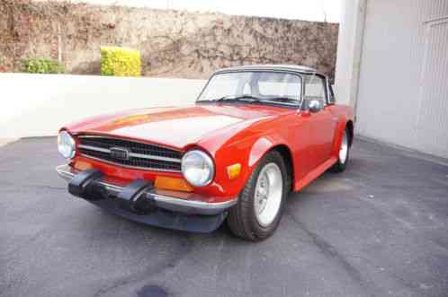 Triumph TR-6 (1974)