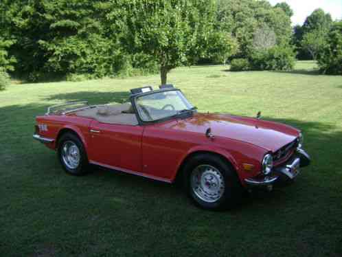 Triumph TR-6 (1975)