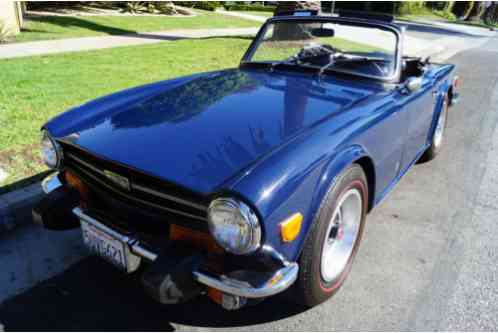 Triumph TR-6 CONVERTIBLE WITH RARE (1973)