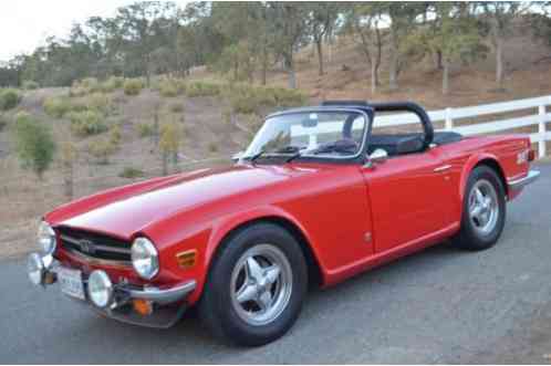 Triumph TR-6 RESTORED & FACTORY (1976)