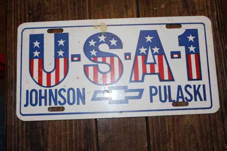 Vintage Johnson Chevrolet Pulaski Tennessee Tenn TN Car