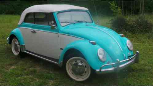 1966 Volkswagen Beetle - Classic CONVERTIBLE