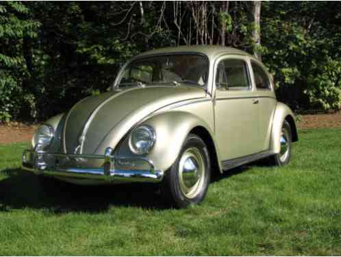 1958 Volkswagen Beetle - Classic Restored Euro Semaphore 0-rust Rebuilt 1200 4-spd