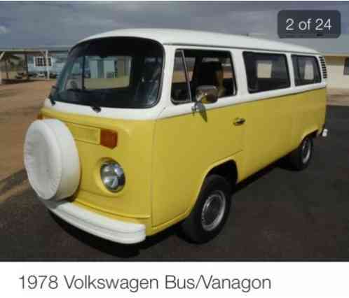 Volkswagen Bus/Vanagon (1978)