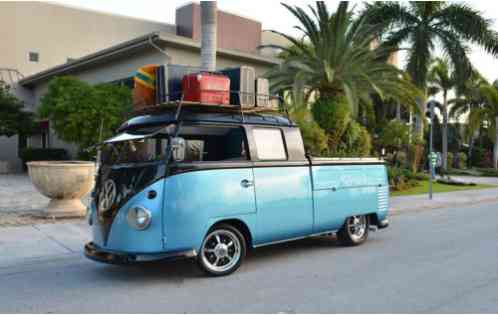 1961 Volkswagen Bus/Vanagon Double Cab SHOW CAR! SEE VIDEO