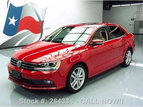 2015 Volkswagen Jetta TDI SEL DIESEL SUNROOF NAV