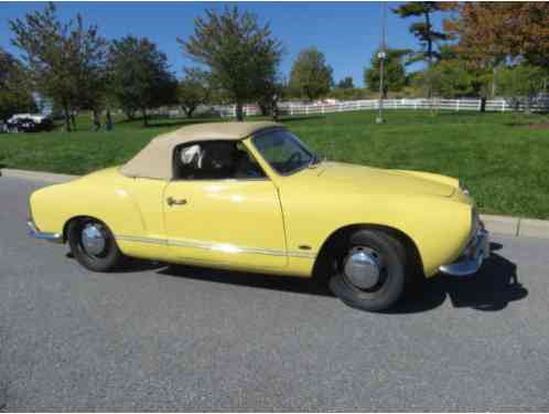 Volkswagen Karmann Ghia Convertible (1967)