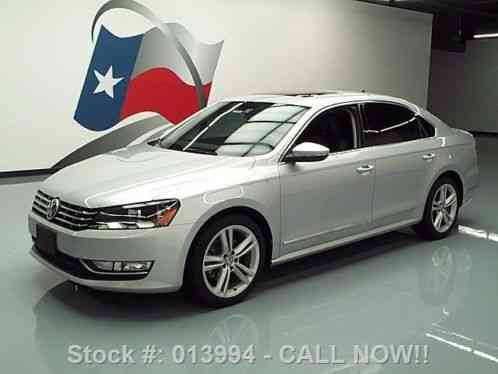 2012 Volkswagen Passat 3. 6 SEL PREMIUM SUNROOF NAV