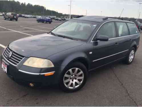 2003 Volkswagen Passat Wagon, Manual Trans, No Reserve, Leather Seats, 1 Owne