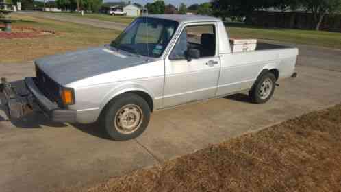 1983 Volkswagen Rabbit Caddy