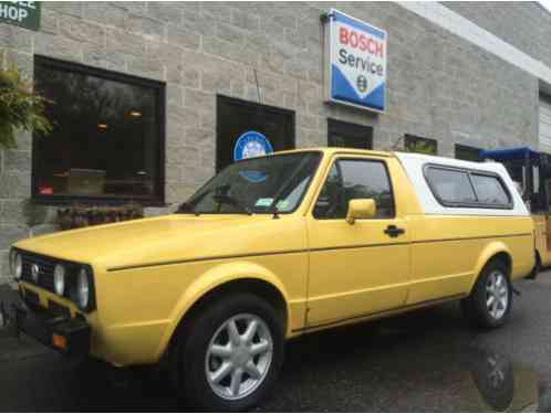 Volkswagen Rabbit Pick up (1981)