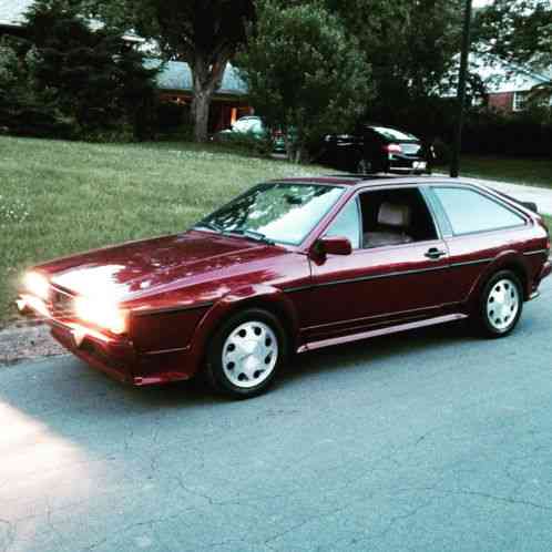 1986 Volkswagen Scirocco