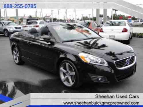 2012 Volvo C70 T5 Convertible Stunning Black Florida Sun & Fun!