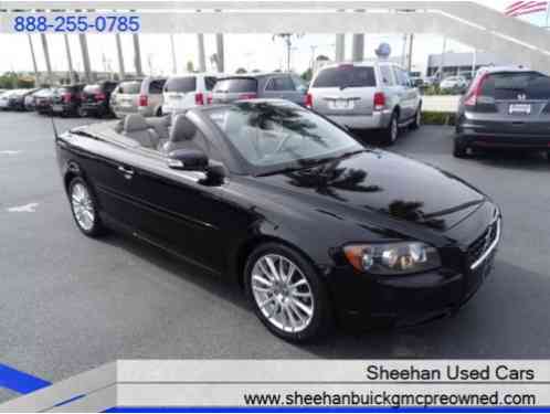 2008 Volvo C70 T5 Sexy Jet Black Fun in the Sun CLEAN Convertible