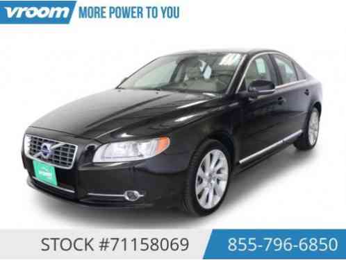 2012 Volvo S80 T6 Certified 2012 47K MILES 1 OWNER SUNROOF USB