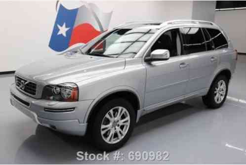 2014 Volvo XC90 PLATINUM SUNROOF LEATHER 3RD ROW