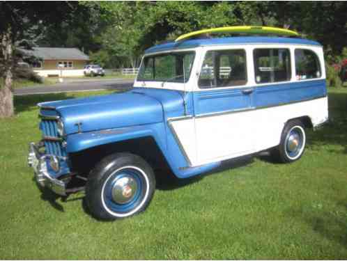 Willys 2 Door Wagon! 2 Wheel Drive! (1960)