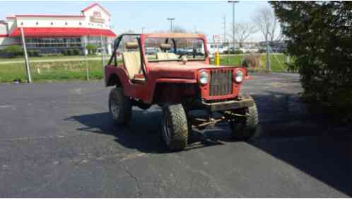 1948 Willys CJ2A