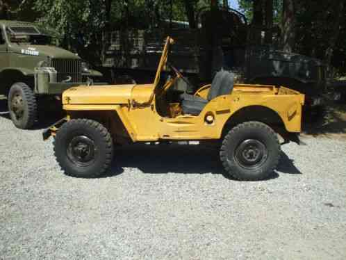 1946 Willys CJ2A