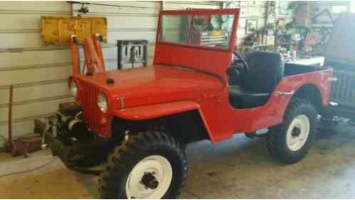 1946 Willys CJ2A