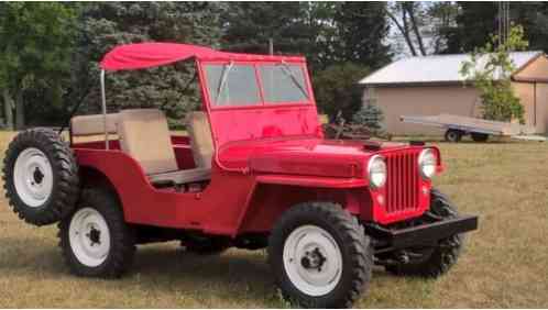 1947 Willys CJ2A