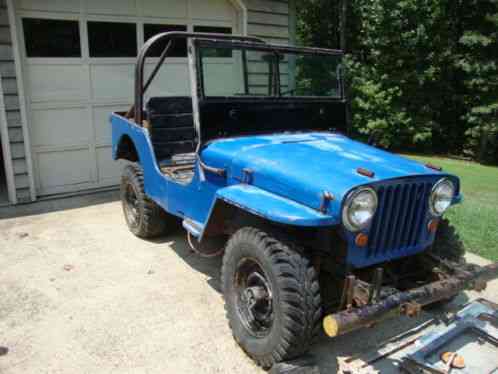 1949 Willys CJ2A