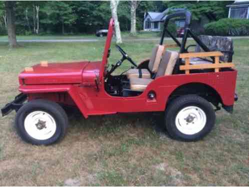 1951 Willys CJ3A