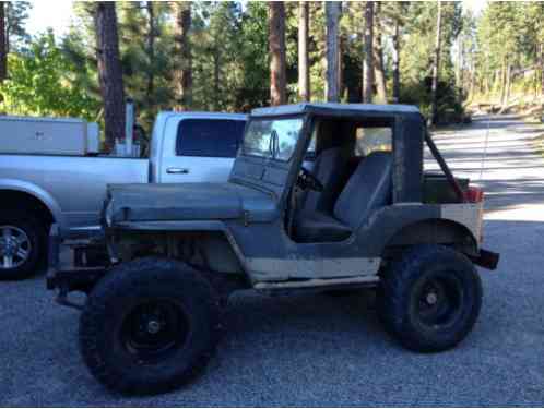 1952 Willys cj3a