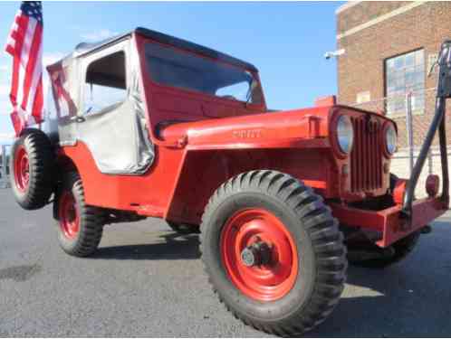 1951 Willys Cj3a CJ3A