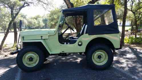 1953 Willys CJ3B Universal Jeep