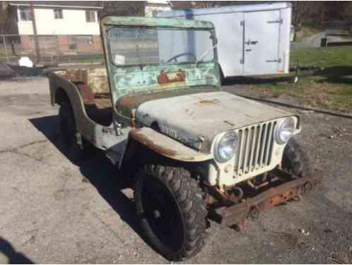 1950 Willys CJV-35U