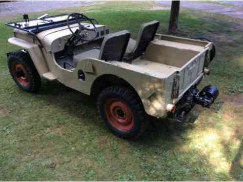 Willys Column shift cj2a jeep (1946)