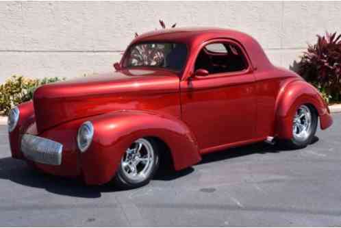 1941 Willys Coupe 466CI V8 Auto PS/PB/PW/AC