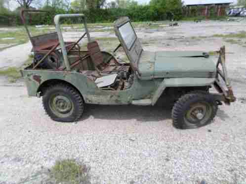 1951 Willys JEEP CJ-3A