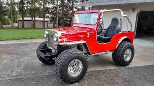 1953 Willys Jeep cj willys 3b hihood