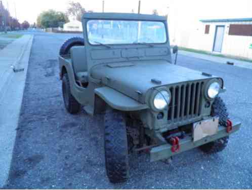 1952 Willys jeep M38