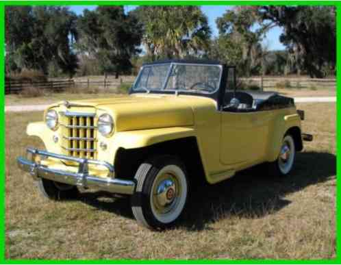 1951 Willys Jeepster complete Restoration