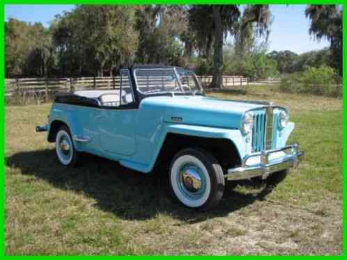 Willys Jeepster concours (1948)