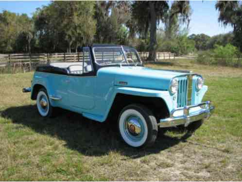 Willys Jeepster concours (1948)