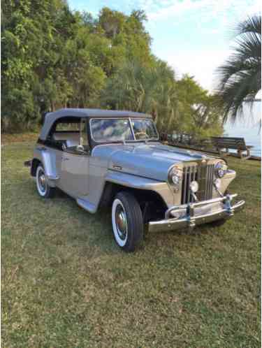 Willys Jeepster concours (1948)